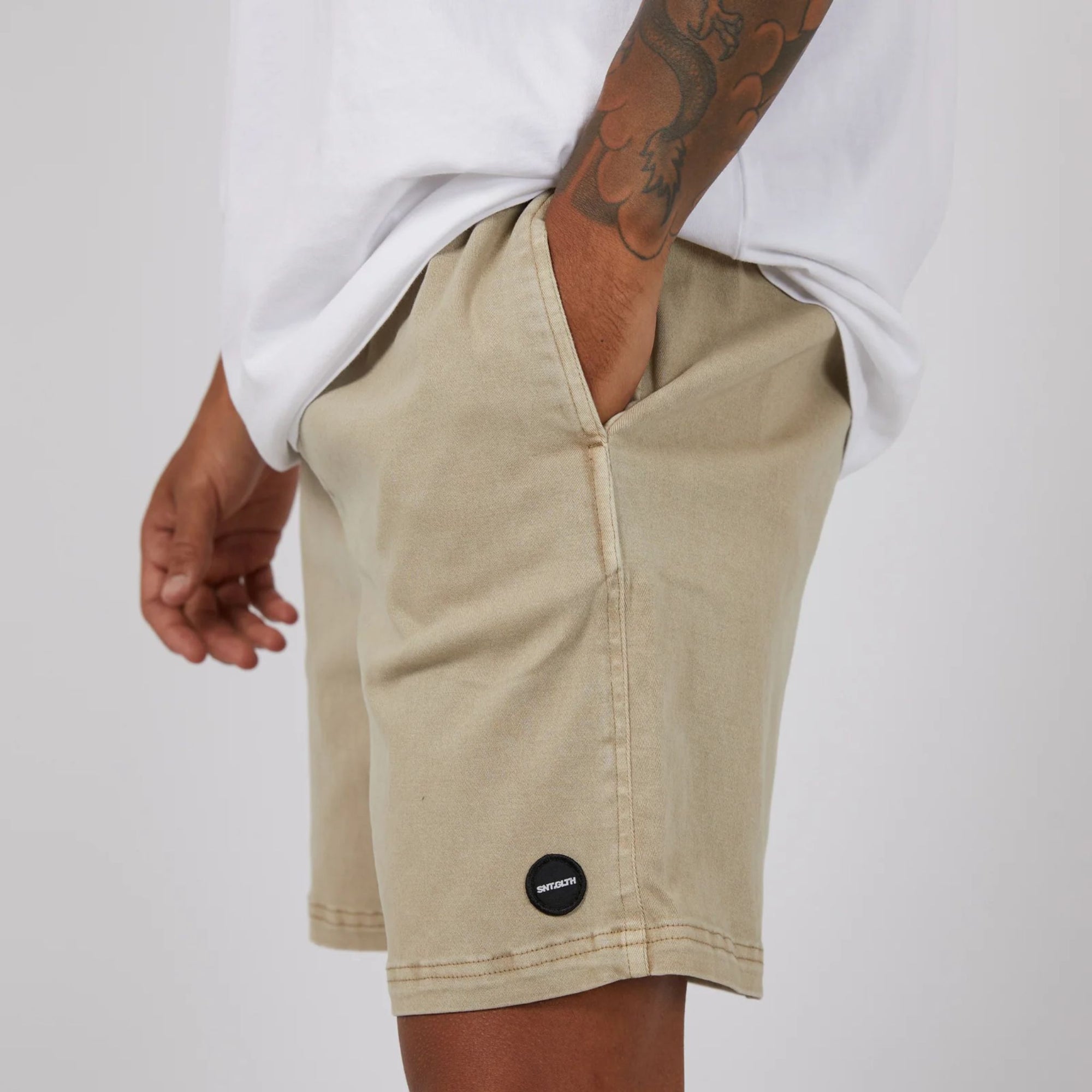 Twill Jogger Short