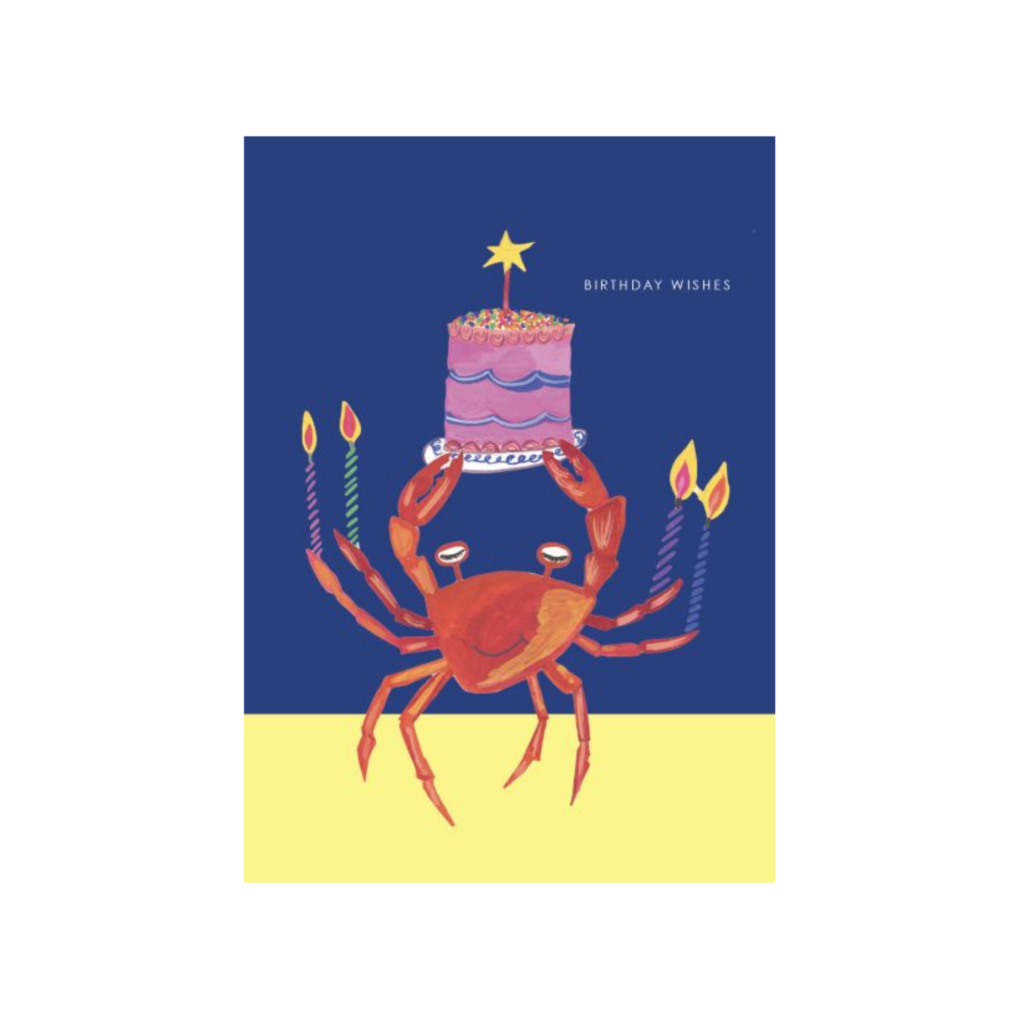 Crab And Cake Card