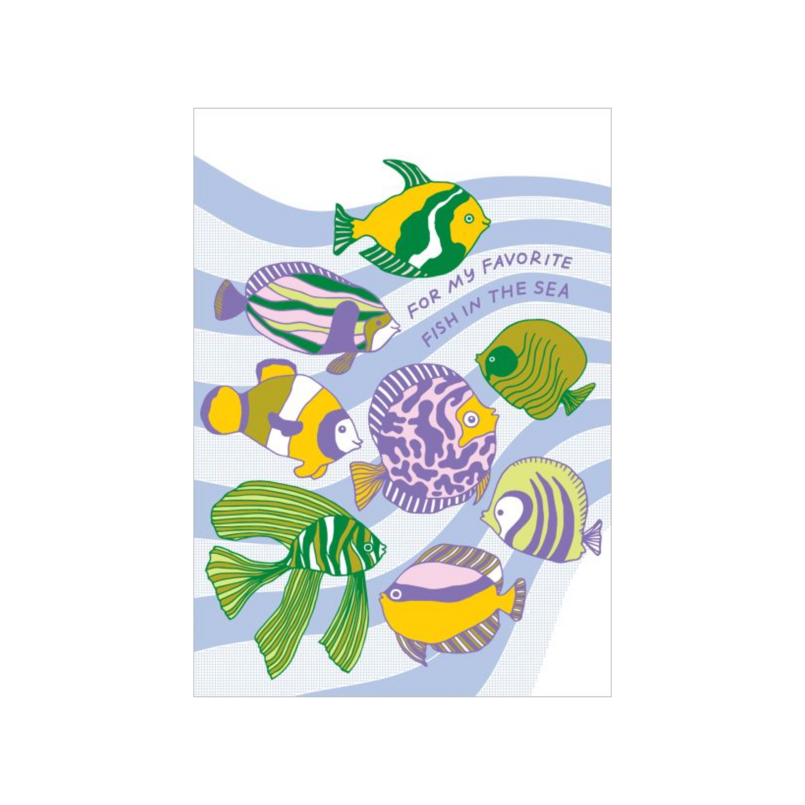 Fish In The Sea Card