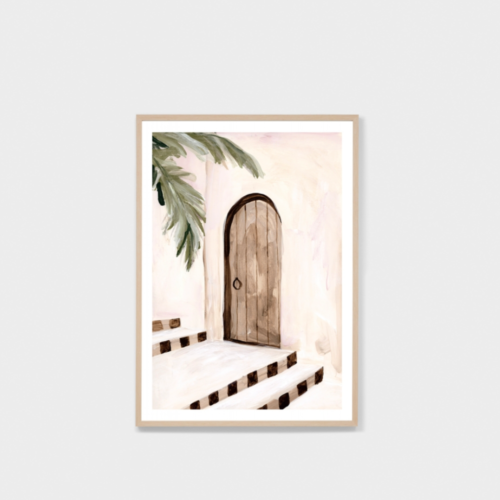 Villa Entrance Framed Print