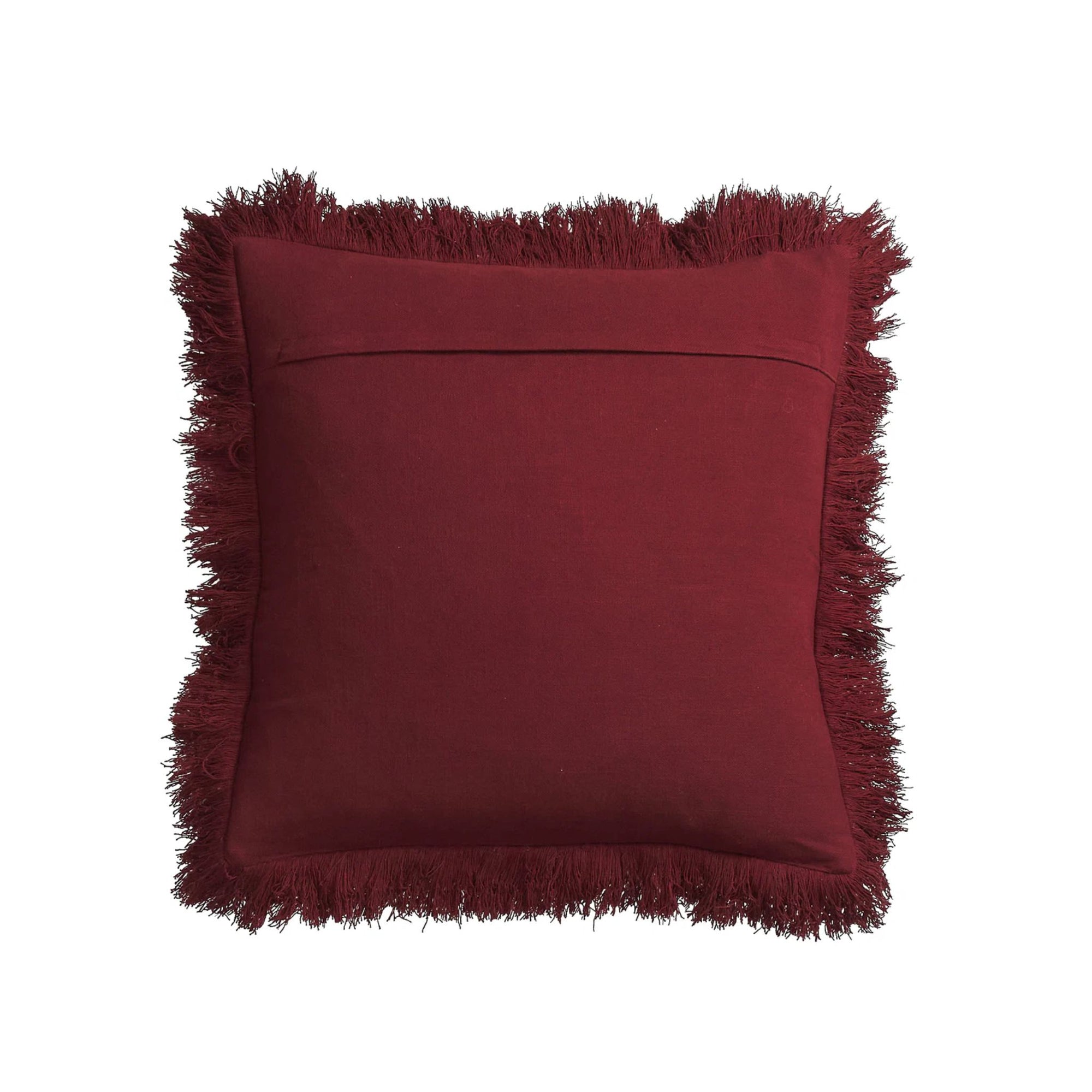 Vivi Applique Cushion Rosewood