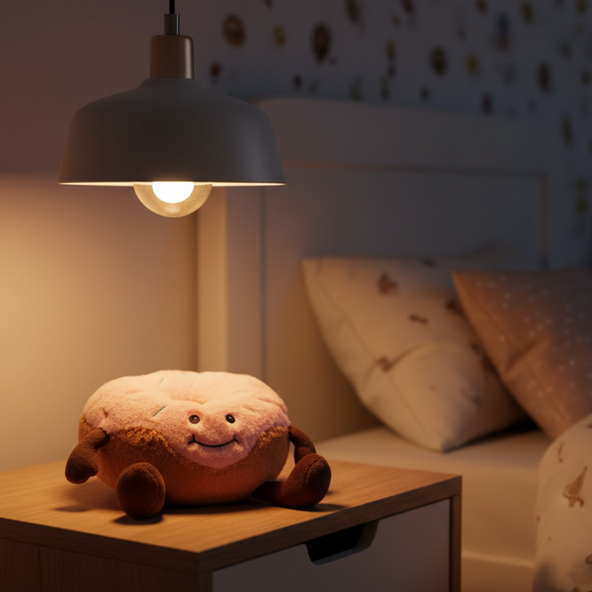 Warmies Pink Donut Plush Heatpack