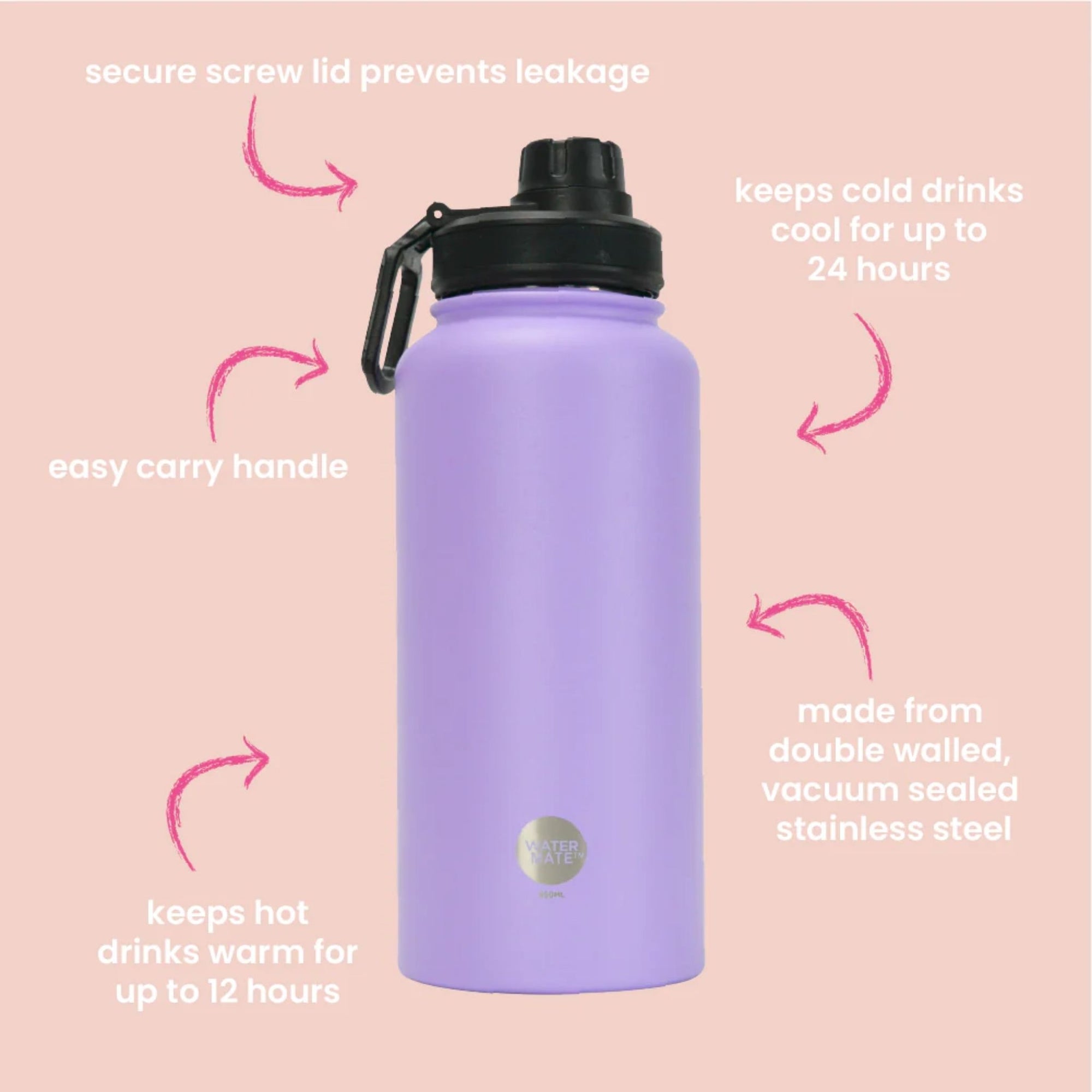 Watermate Drink Bottle 550ml