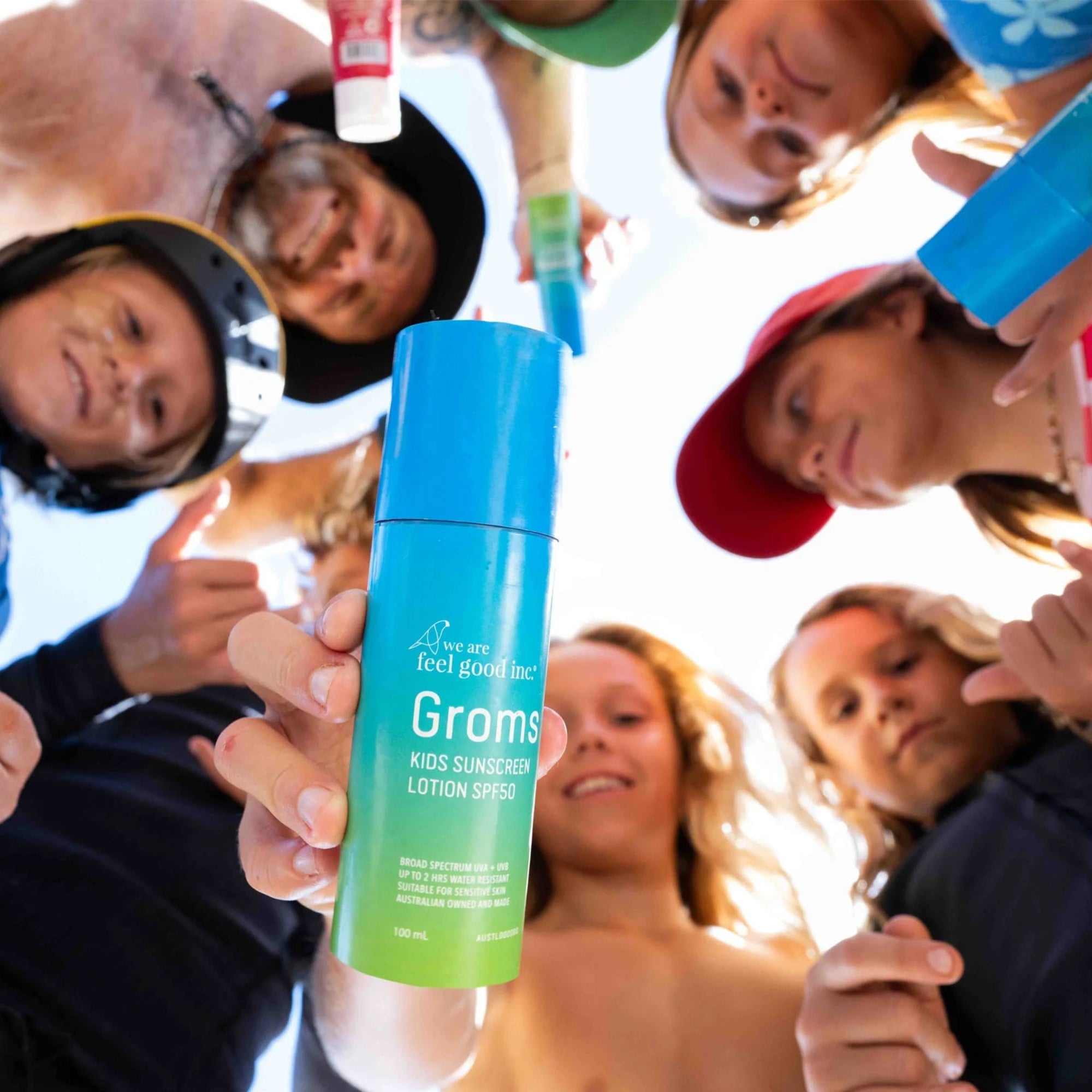 Groms Sunscreen Lotion SPF50+ Roll On