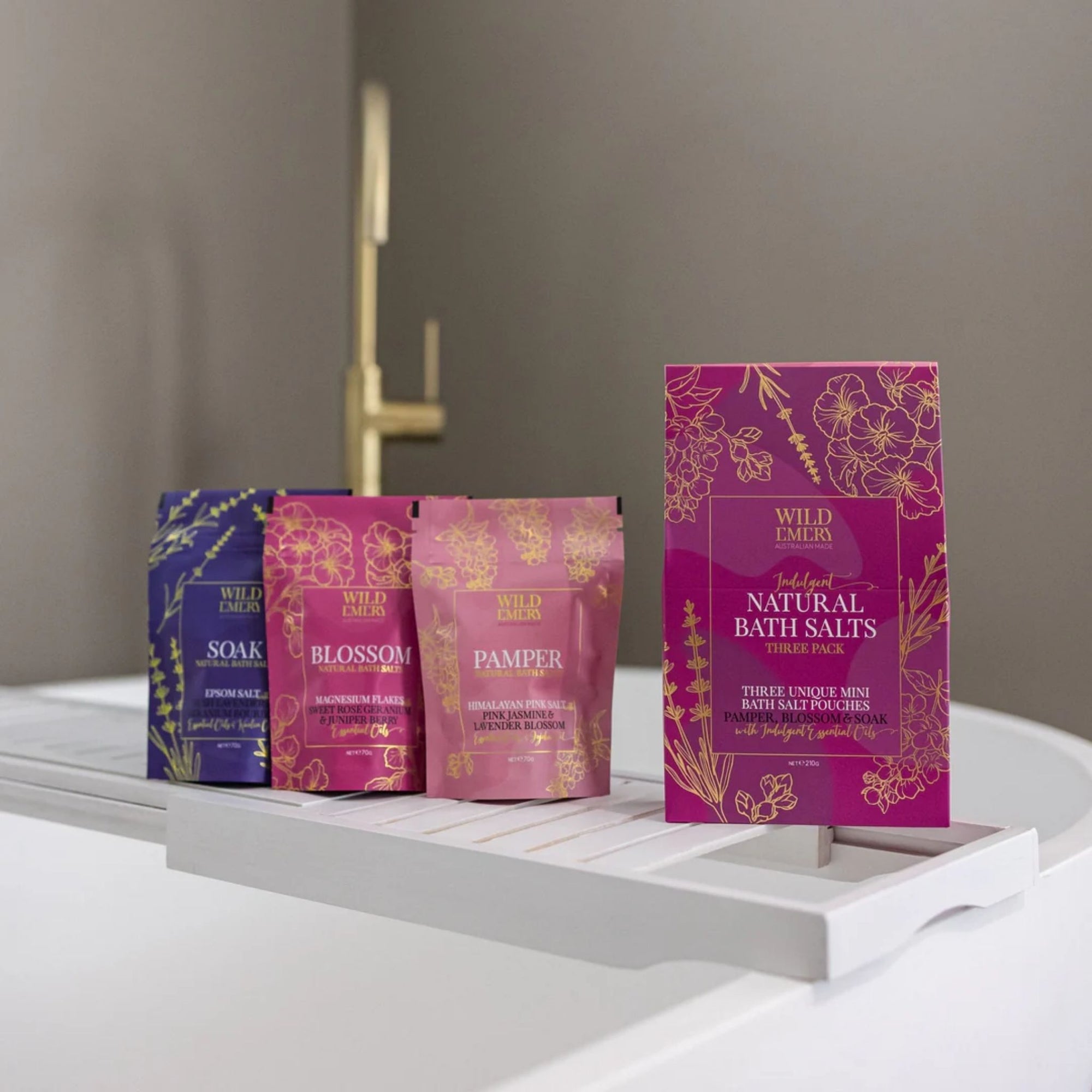 Refreshing Natural Bath Salts