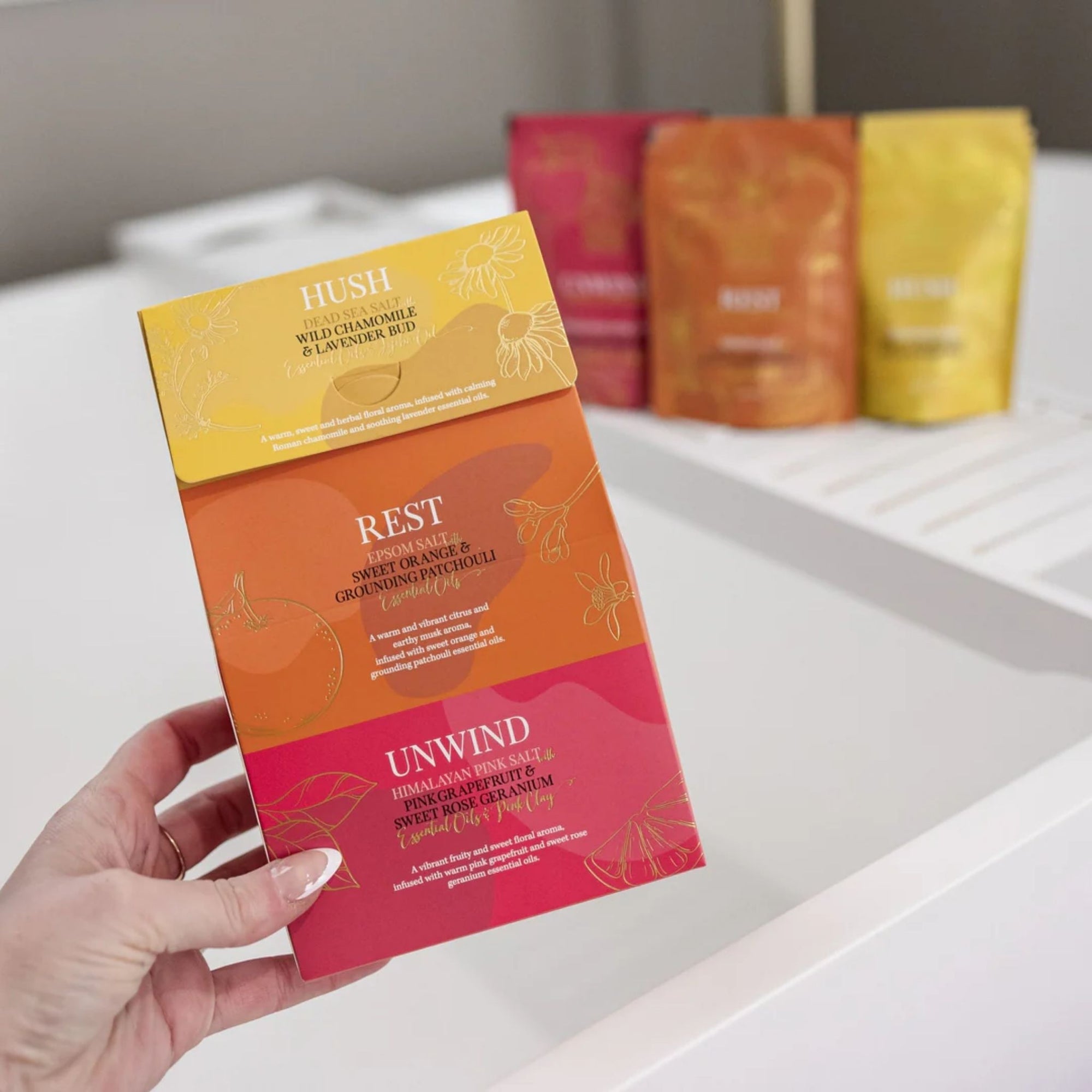 Refreshing Natural Bath Salts