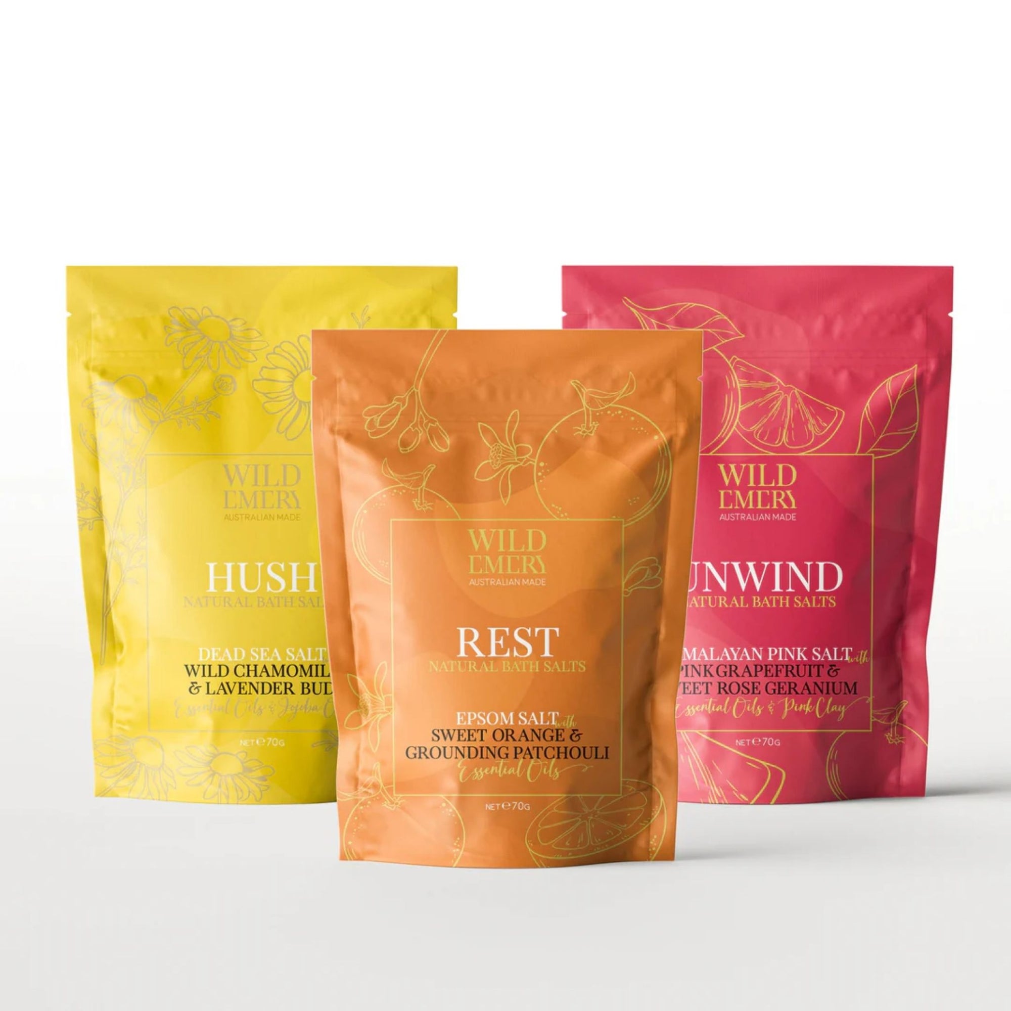 Refreshing Natural Bath Salts