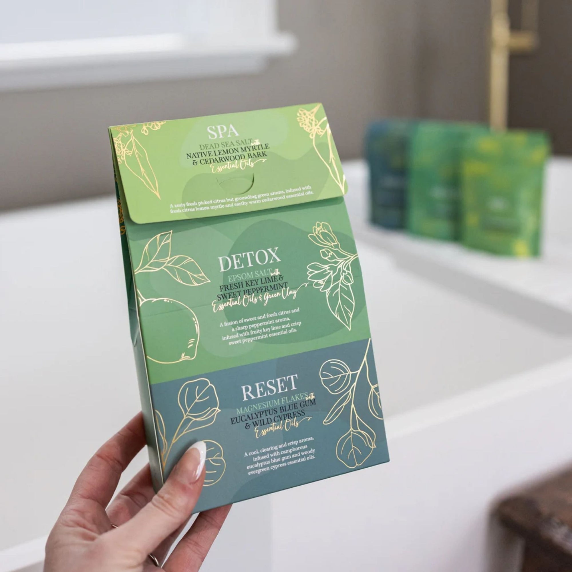Refreshing Natural Bath Salts