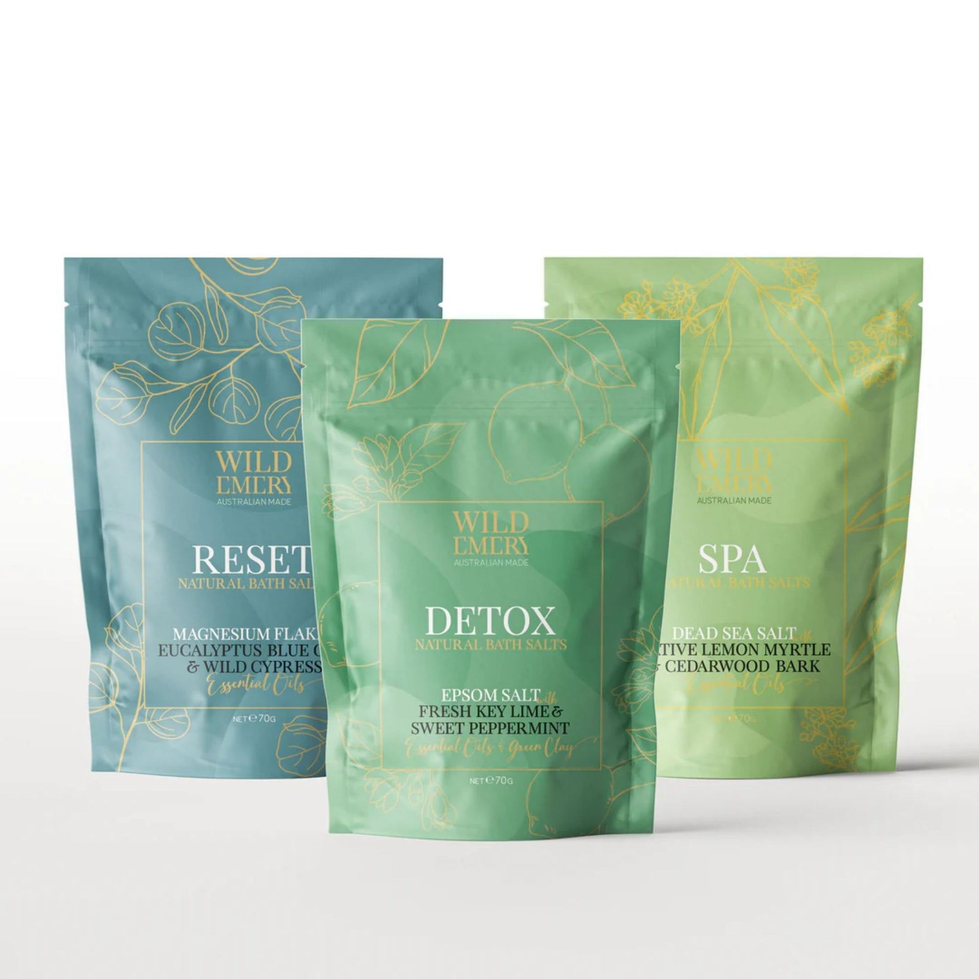 Refreshing Natural Bath Salts
