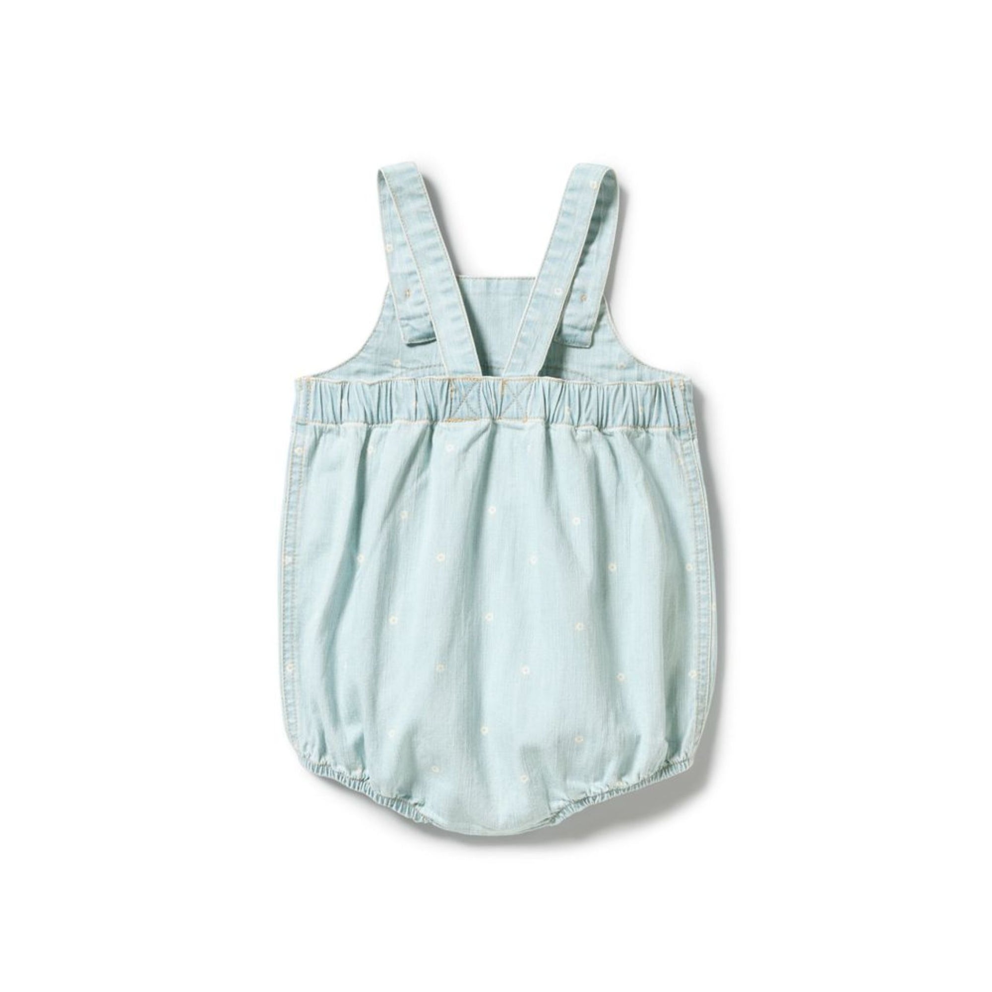 Ditsy Daisy Organic Denim Bodysuit