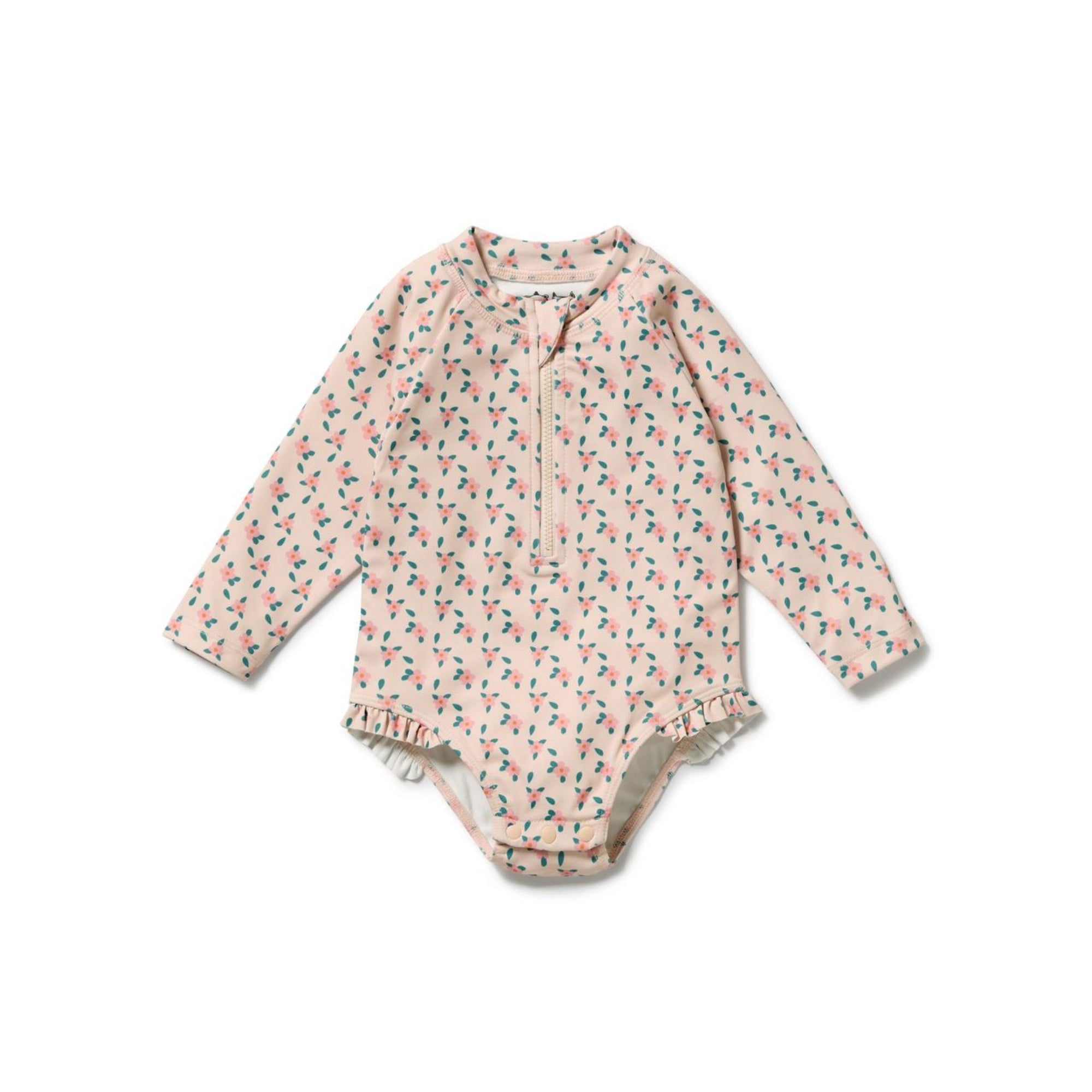 Little Blossom Long Sleeved Swimsuit