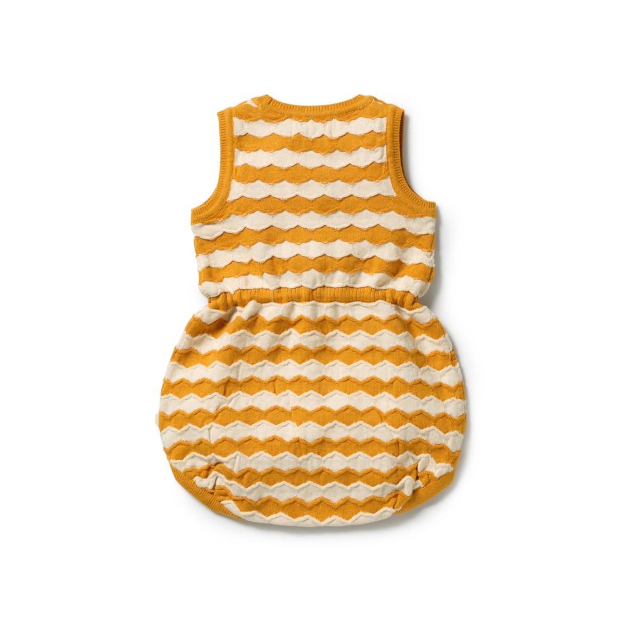 Marmalade Organic Knitted Chevron Bodysuit