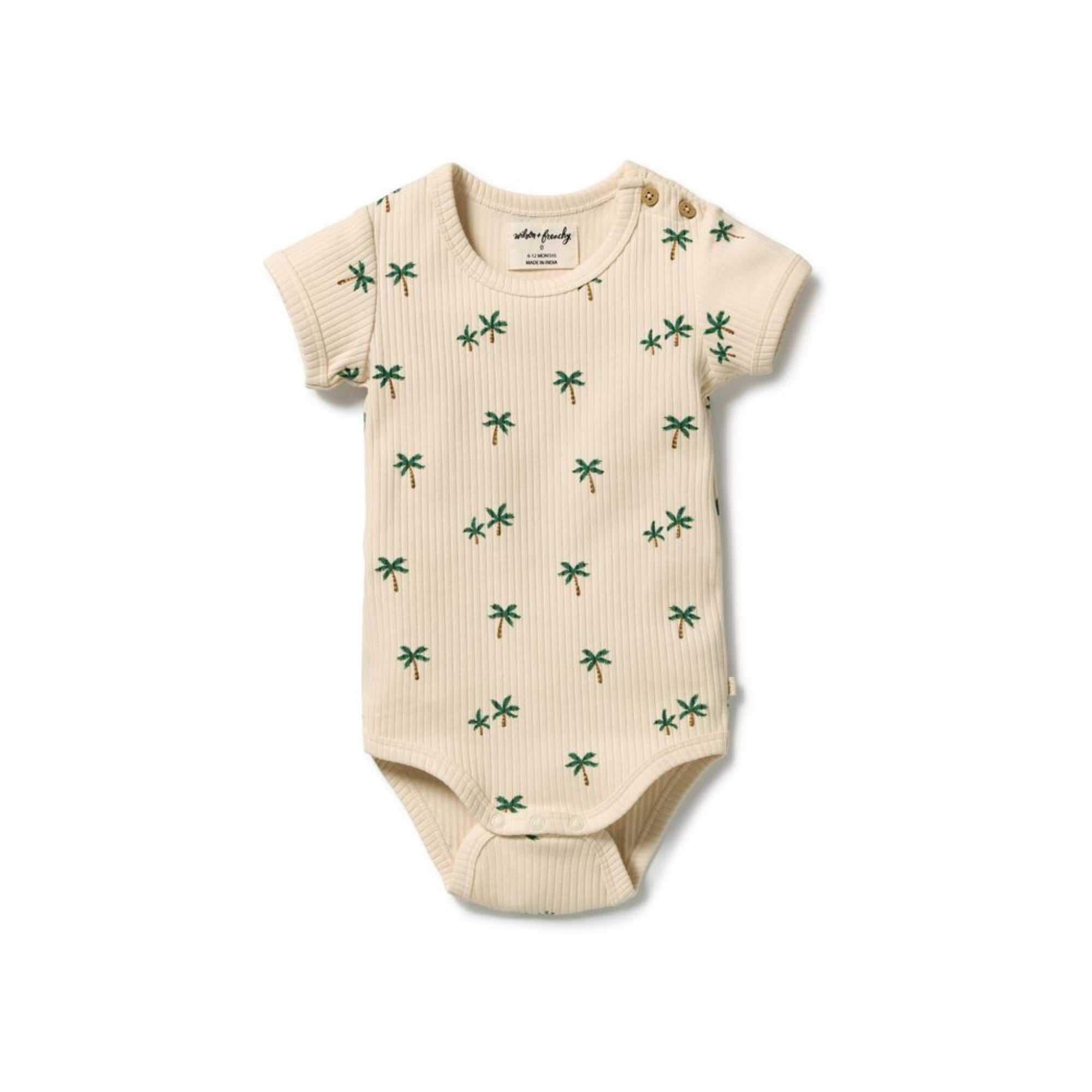 Tiny Palm Organic Bodysuit