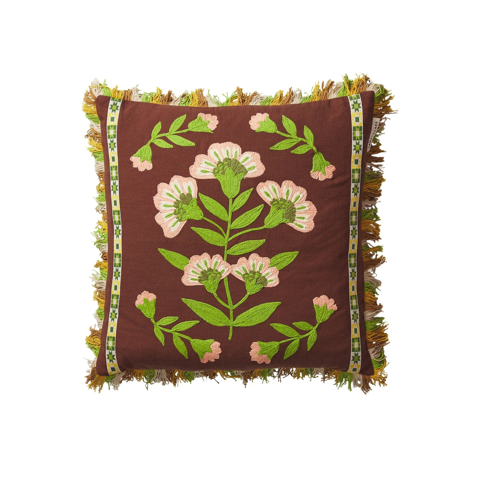 Winona Embroidered Cushion