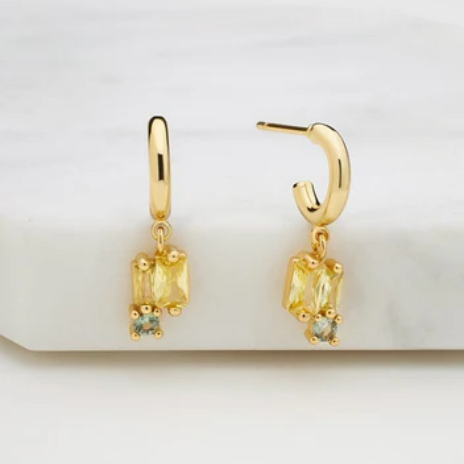 Elenore Earring Olive