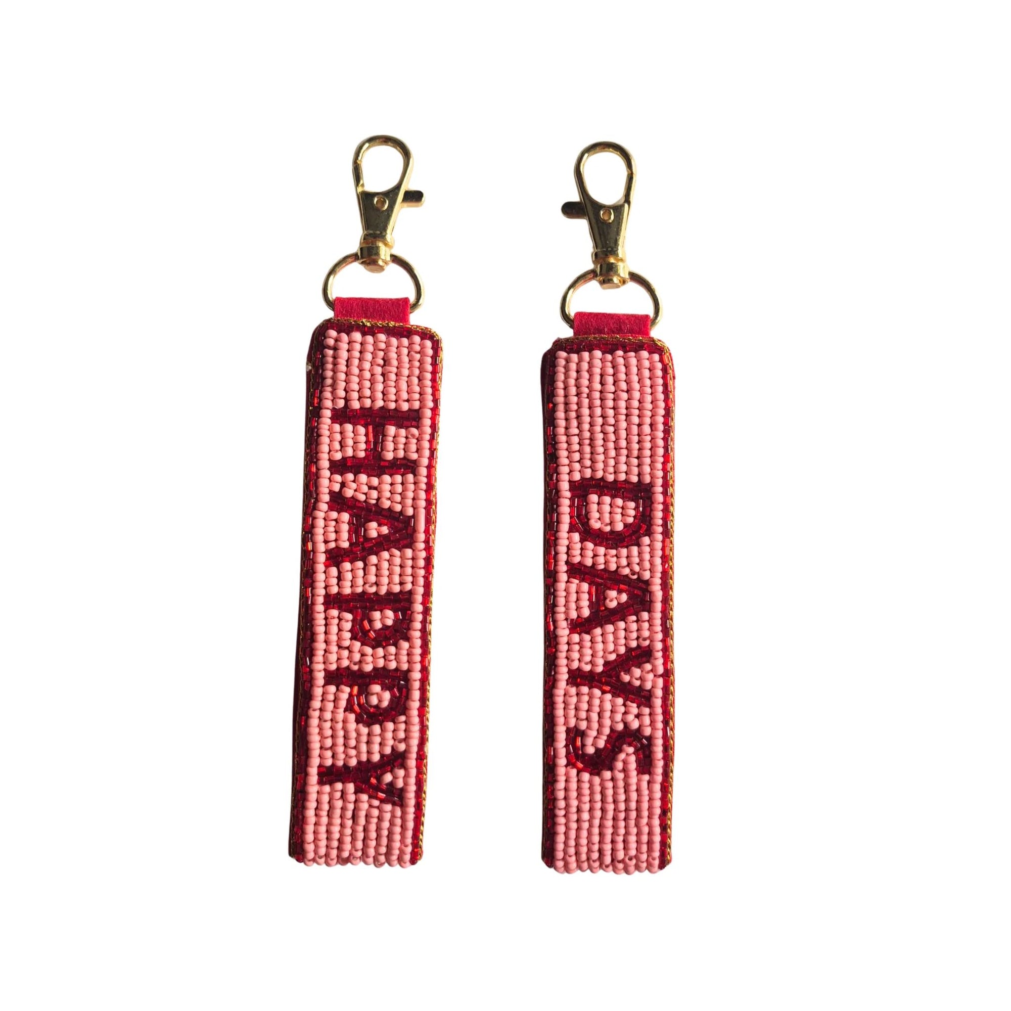 Beaded Key Chain - Oxley and Moss