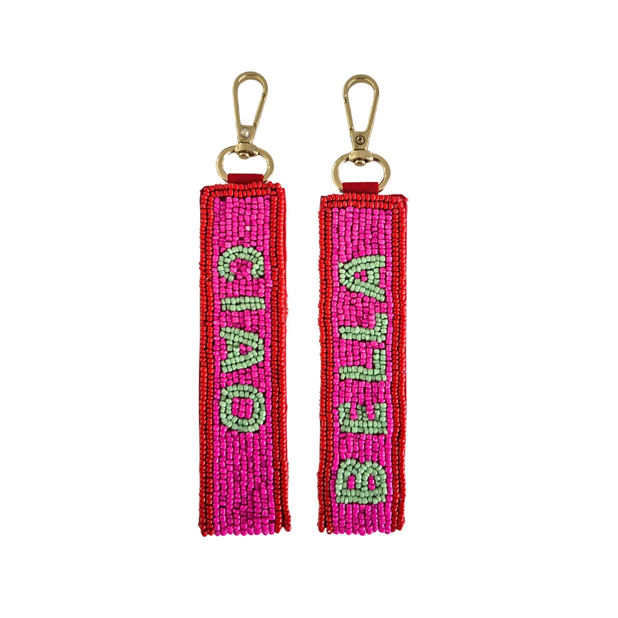 Zoda Beaded Key Chain
