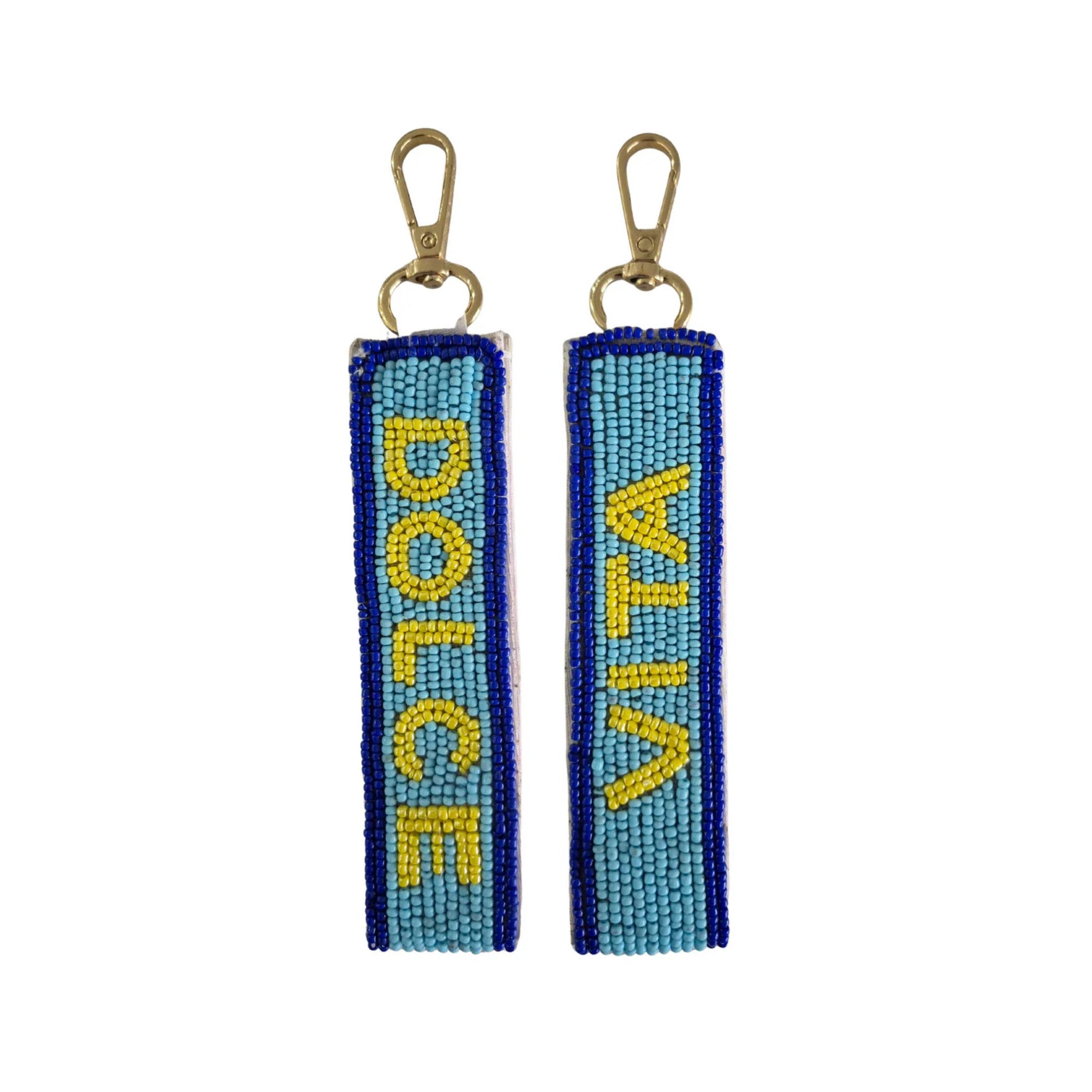 Zoda Beaded Key Chain