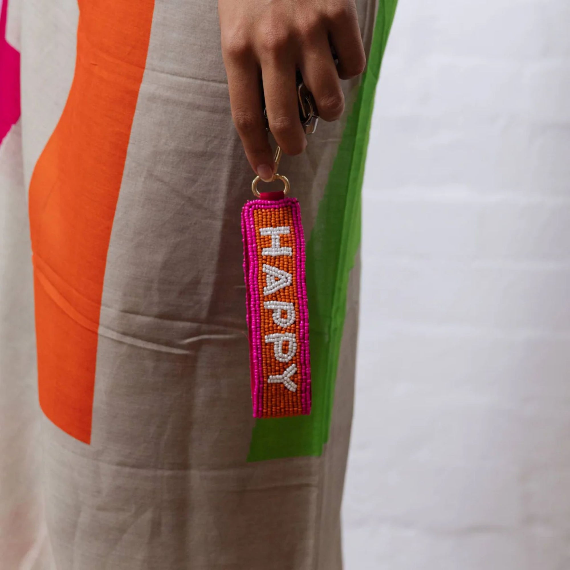 Zoda Beaded Key Chain