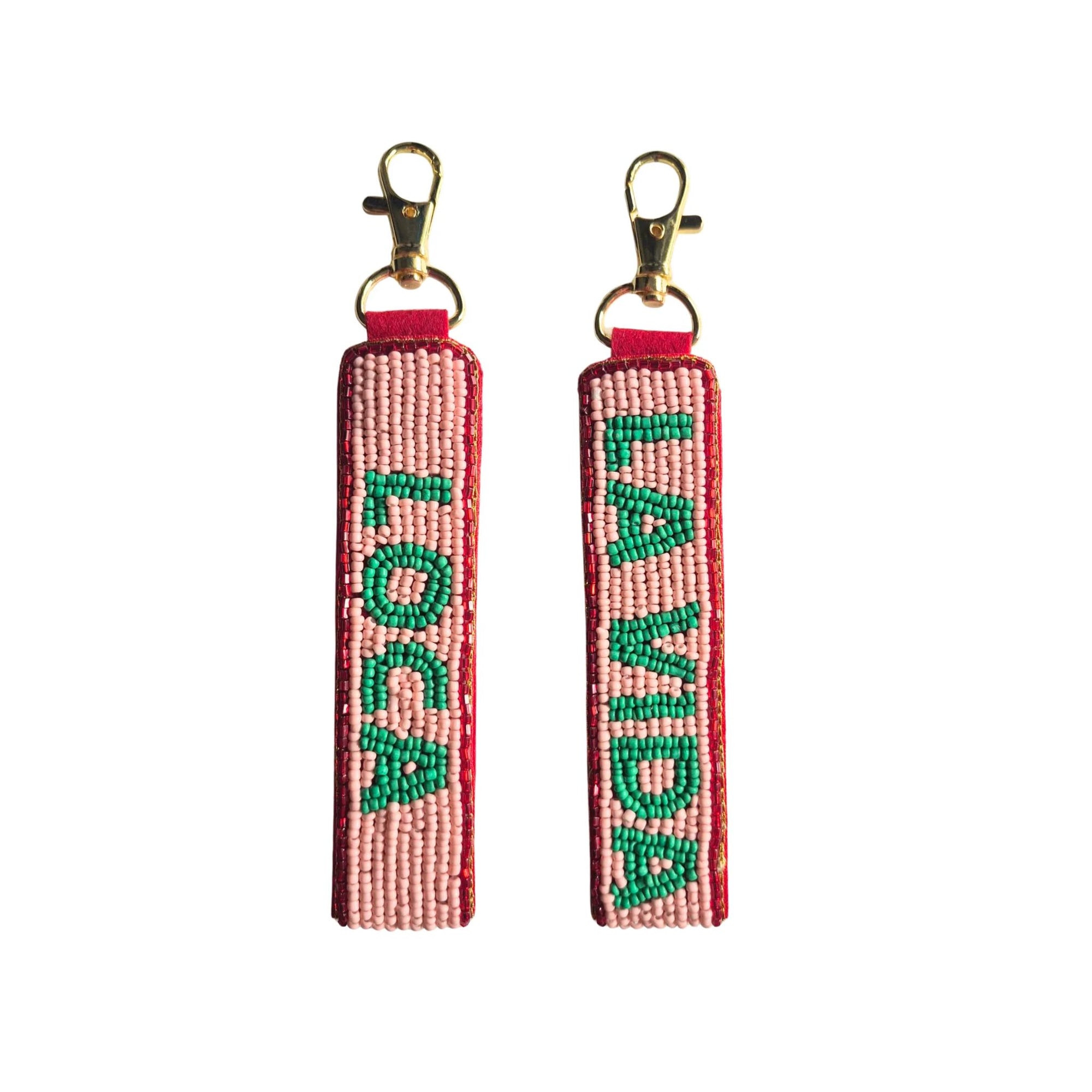 Beaded Key Chain - Oxley and Moss