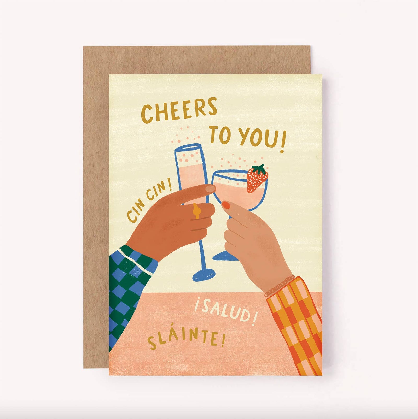 Greeting Card Cheers To You!