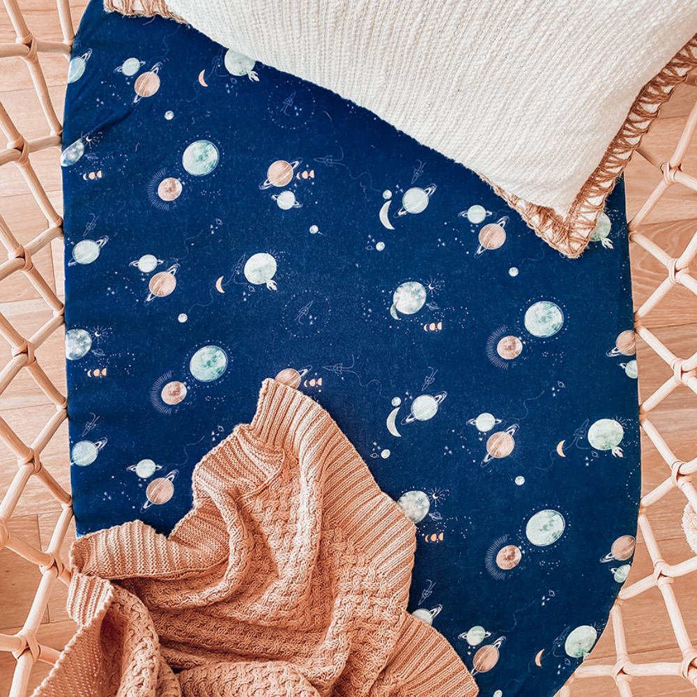 Fitted Jersey Bassinet Cover