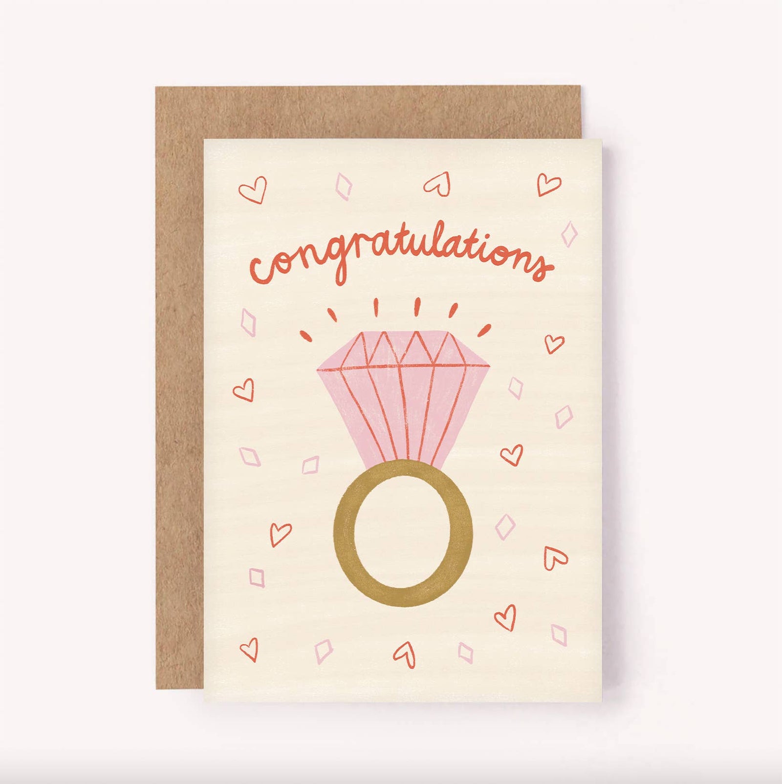 Greeting Card Engagement Congratulations