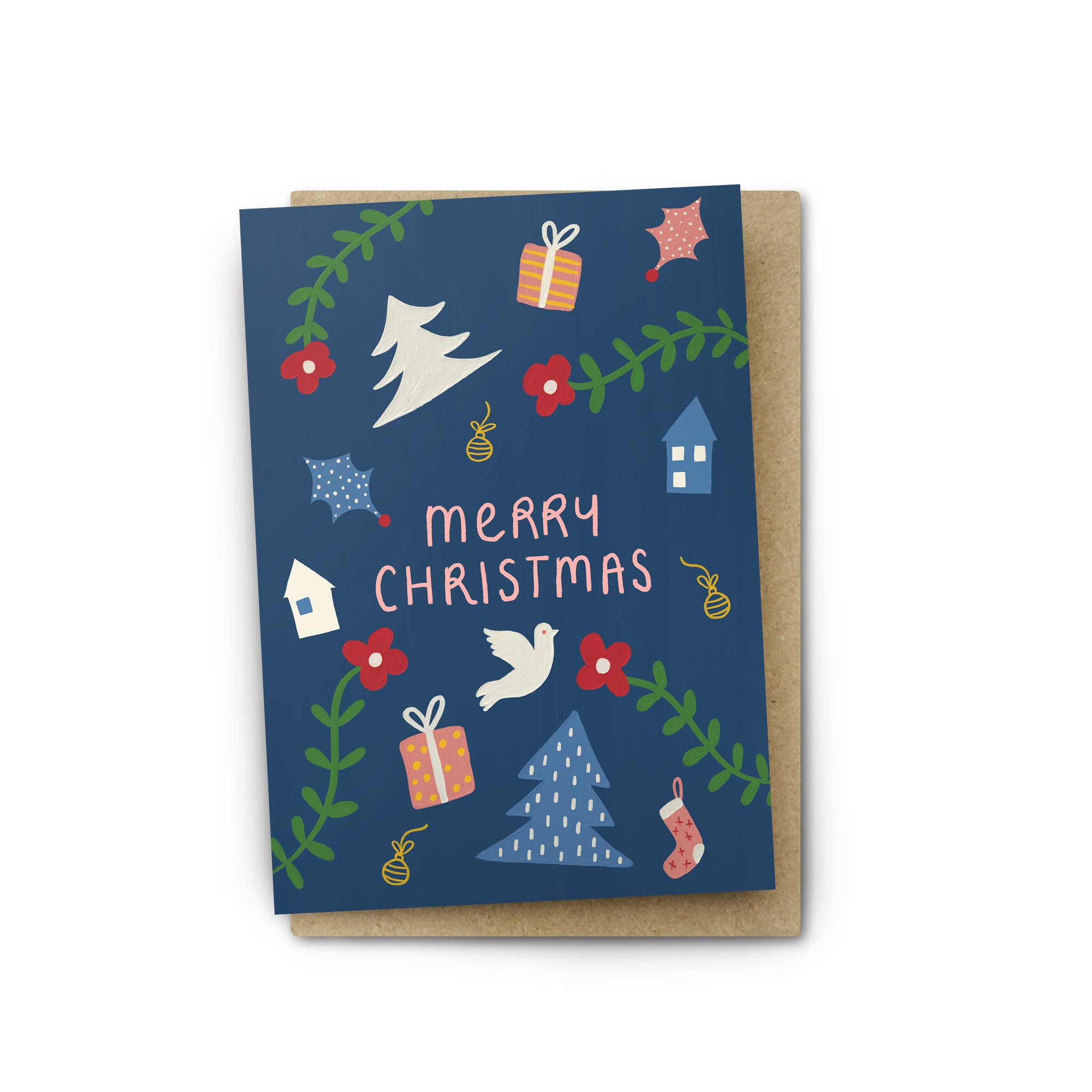Festive Christmas Greeting Card