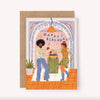 Greeting Card Vinyl Birthday 70&#39;s Disco