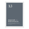 A3 White Picture Frame