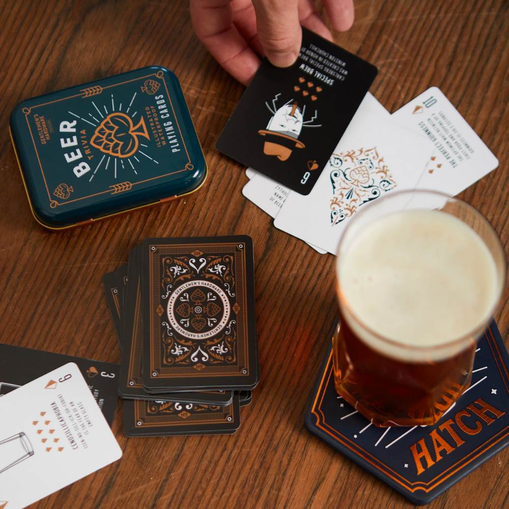 Gentlemen's Hardware Beer Playing Cards