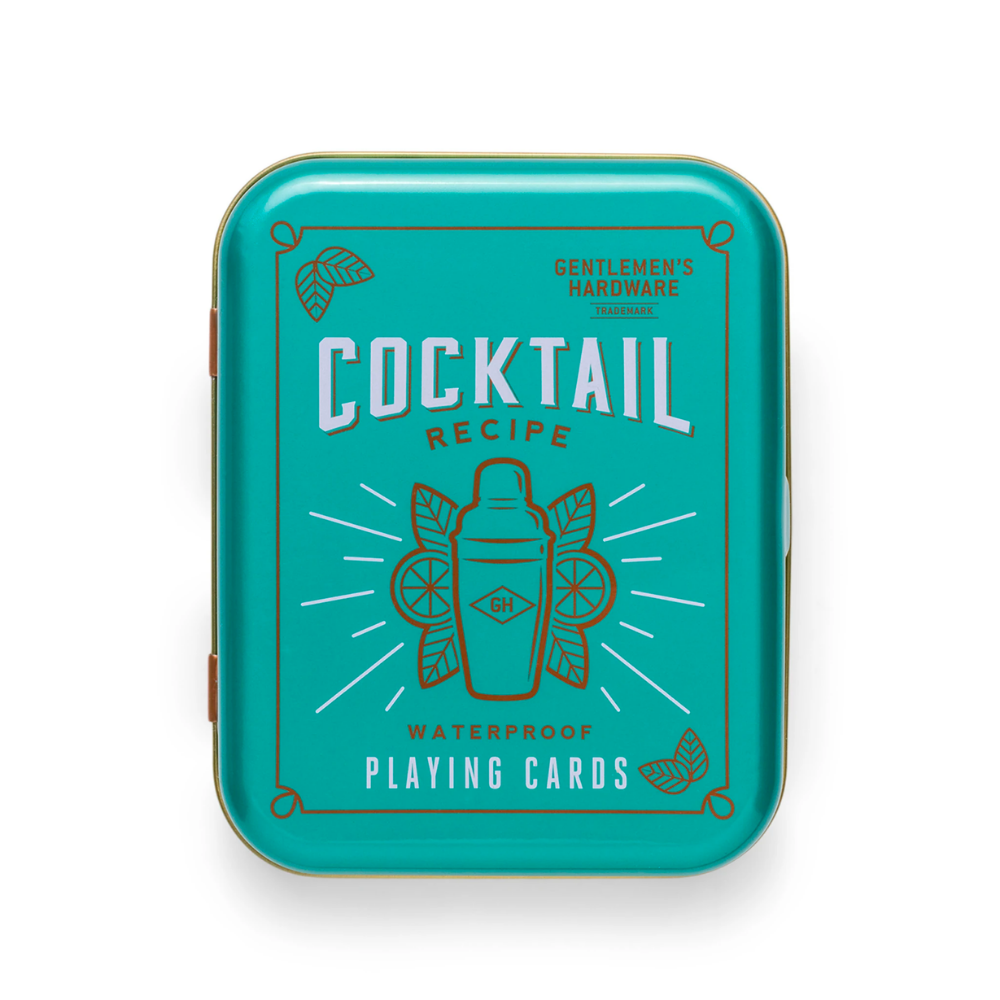 Gentlemen's Hardware Cocktail Playing Cards