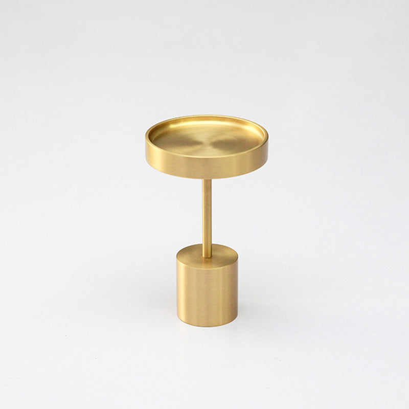 Mix It Up Brass Candle Holder