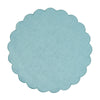 Stonewashed Scalloped Placemat