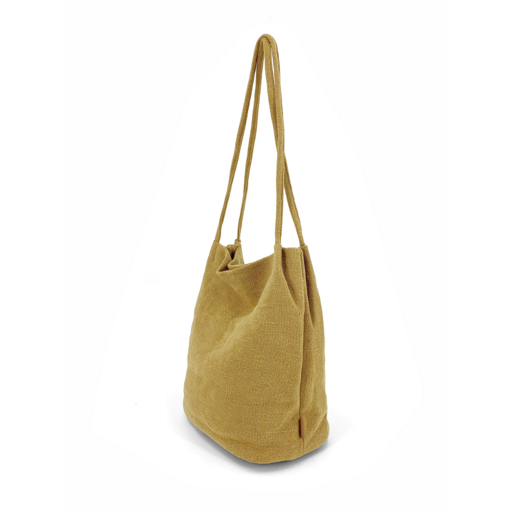 Natural Long Handle Bag