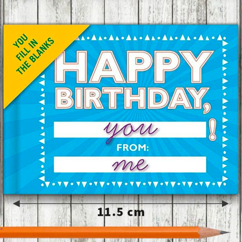 Fill In The Blanks Journal