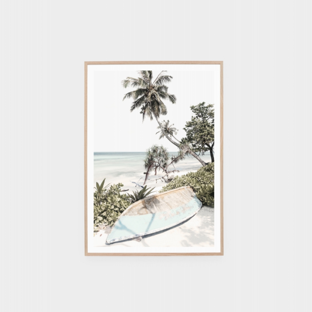 On Island Time Print