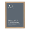 A3 Natural Picture Frame