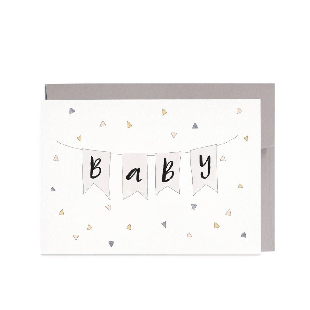 Greeting Card Baby Bunting
