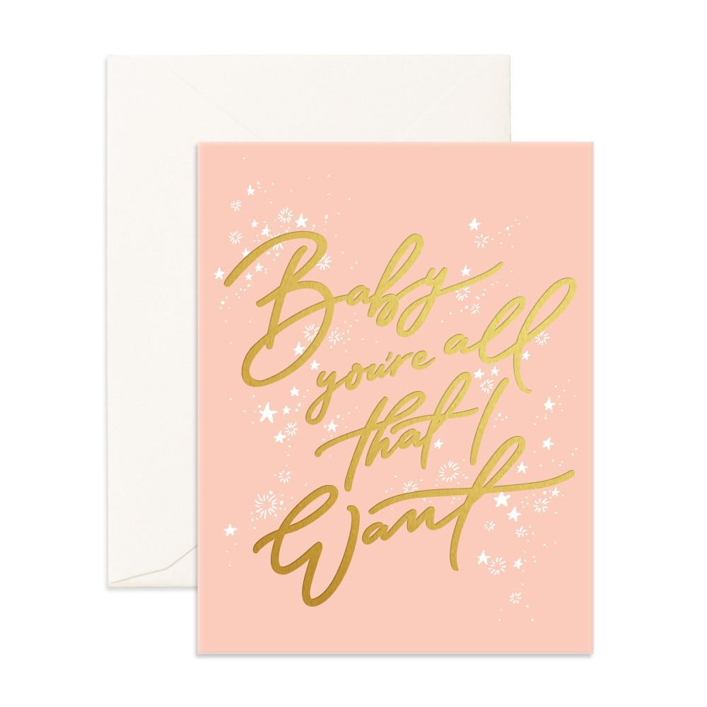 Greeting Card - Baby You're All - Oxley and Moss