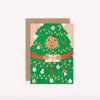 Christmas Tree Helper Mini Greeting Card