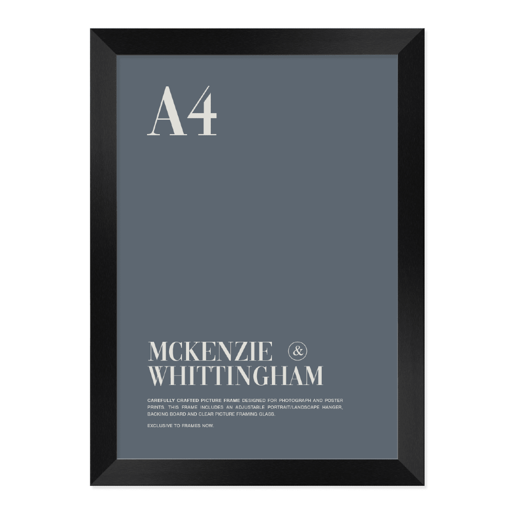 A4 Black Picture Frame