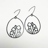 Crystal Dangles Earrings
