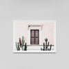 Blush Villa Framed Print