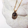 18K Gold Filled Lunar Tablet Pendant