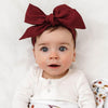 Baby Linen Headbow Wraps