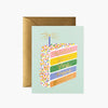 Greeting Card Cake Slice