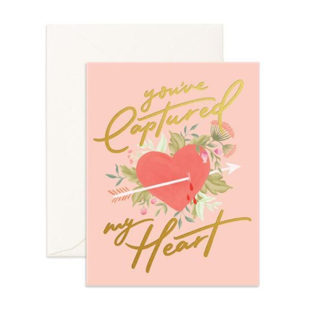 Greeting Card - Captured Heart - Oxley and Moss