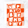 Greeting Card Checky Birthday