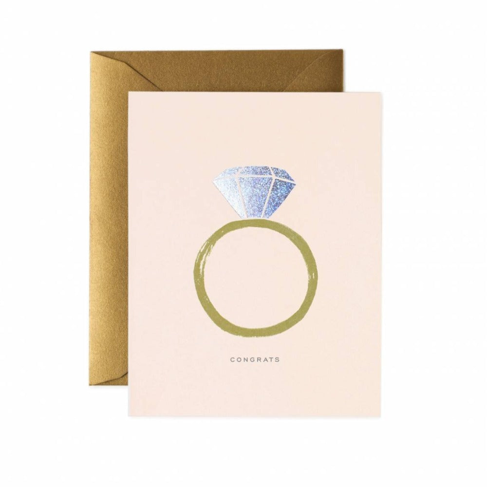 Greeting Card - Congrats Engagement - Oxley and Moss